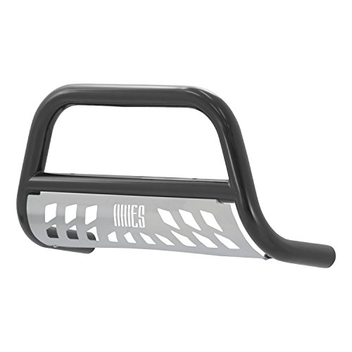 ARIES B35-2005 3-Inch Black Steel Bull Bar, No-Drill, Select Toyota 4Runner