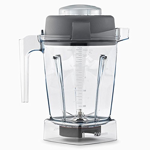 Vitamix 15255 Tritan Copolyester Containers with Wet Blade and Lid,Clear 48oz