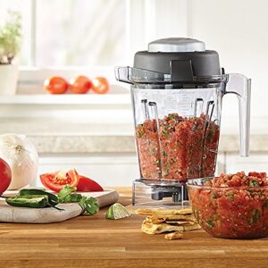 Vitamix 15255 Tritan Copolyester Containers with Wet Blade and Lid,Clear 48oz