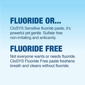 CloSYS Fluoride Toothpaste, 7 Ounce, Gentle Mint, Whitening, Enamel Protection, Sulfate Free