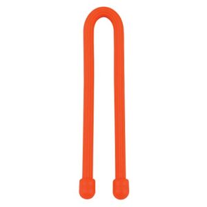 Nite Ize GT6-2PK-31 Party Supplies Original Gear, Reusable Rubber Twist Tie, 6-Inch, Bright Orange, 2 Pack, Made in The USA