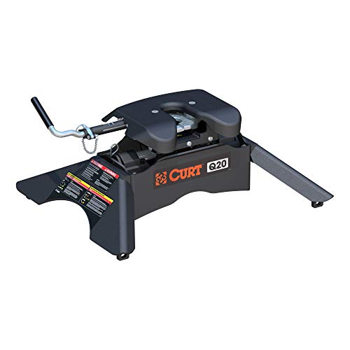 CURT 16130 Q20 5th Wheel Hitch, 20,000 lbs