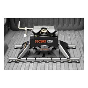 CURT 16130 Q20 5th Wheel Hitch, 20,000 lbs