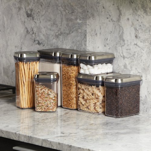 OXO Steel POP Container - Big Square - 4.0 Qt