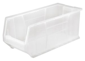 quantum storage systems qus953cl storage containers, clear