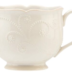 Lenox French Perle Sauce Pitcher, White -