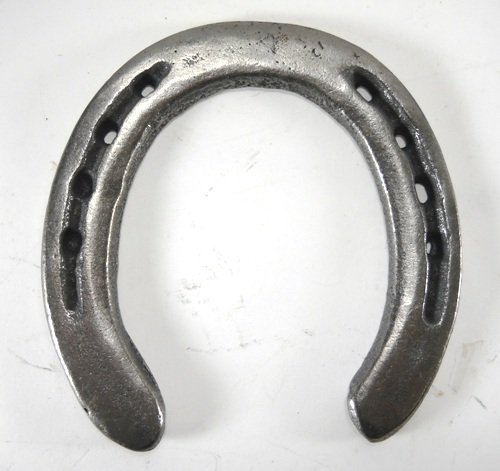 10 Pc New #3 (old look) Cast Iron Horseshoes for Crafting