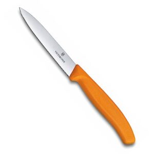 victorinox swiss classic paring knife, 3.9 inches, orange