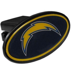 nfl san diego chargers plastic logo hitch cover, class iii