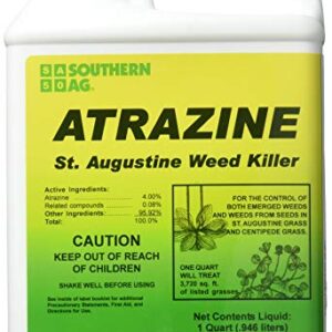 Southern Ag 006130 Atrazine St. Augustine Weed Killer 32oz Specialty Herbicide, Light Tan