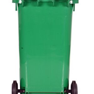 TH-64-GRN Trash Can, Polyethylene, 23-1/2" Width, 39-3/4" Height, 29-1/4" Depth, 64 gallon Capacity, Green