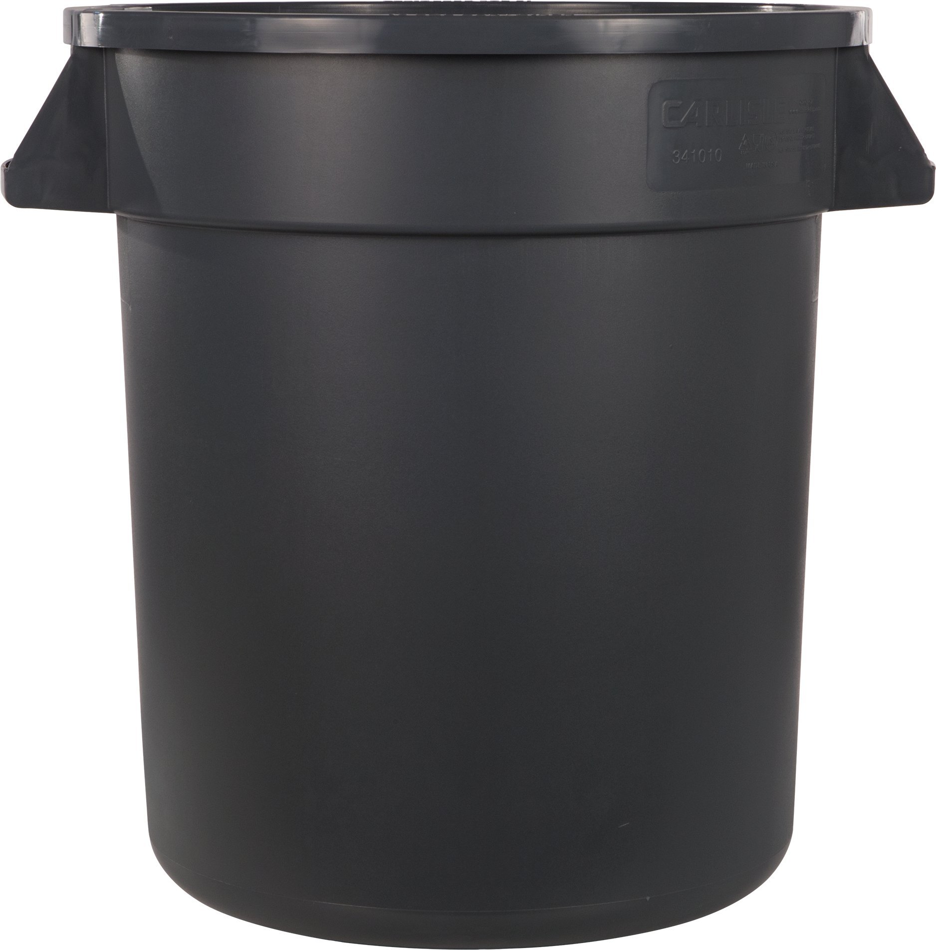 Carlisle FoodService Products 34101023 Bronco Round Waste Container Only, 10 Gallon, Gray