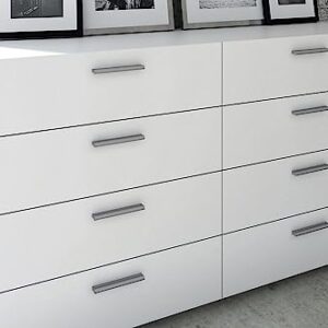 Tvilum Austin 8-Drawer Dresser, White