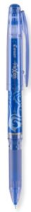 pilot frixion point erasable gel pens extra fine point (.5) blue ink dozen box; make mistakes disappear, no need for white out. smooth lines to the end of page, america’s #1 selling pen brand