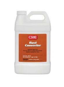 crc rust converter 18419 – 1 gal, liquid, water-based rust converter for metal surfaces