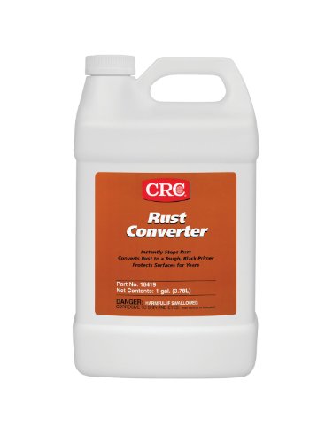 CRC Rust Converter 18419 – 1 GAL, Liquid, Water-Based Rust Converter For Metal Surfaces