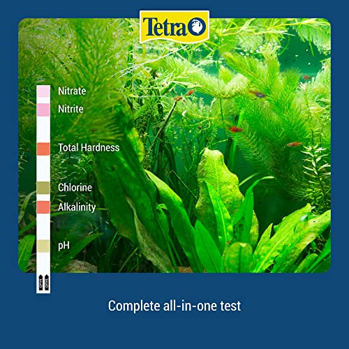 Tetra EasyStrips 6-In-1 aquarium Test Strips, Water Testing (19542)