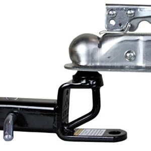 ATV TEK, Trio HD Receiver 2 Inches Multi-Purpose Hitch with Ball Mount, Heavy-Duty Tow Hitch