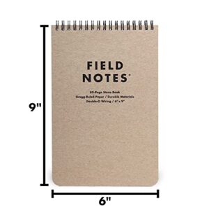 Field Notes - Steno Pad, 80 Pages - 6" x 9"