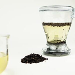 Tea Infuser for Loose Leaf Tea, Round, Clear