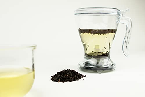 Tea Infuser for Loose Leaf Tea, Round, Clear