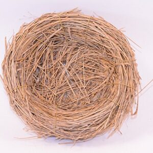 Darice Bird Nest with Wire, 5", 5", Brown