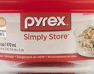 Pyrex 1069619 Round Storage Container With Lid 1 Unit