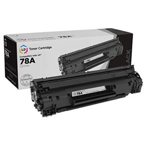ld products compatible toner cartridge printer replacement for hp 78a ce278a (black) for in use: hp-78a hp78a laserjet pro / laserjet m1536dnf, m1537dnf, m1538dnf, m1539dnf, p1566, p1606dn