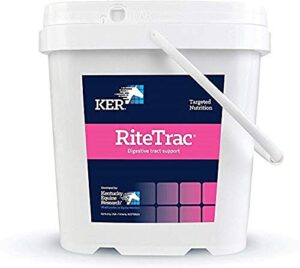 kentucky equine research ritetrac: total digestive tract support for horses, 3 kg (25 servings)