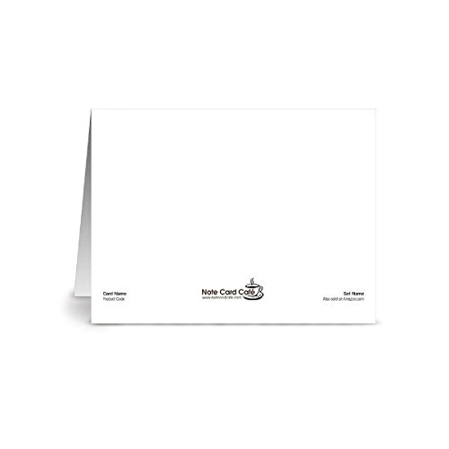 Note Card Cafe Realtor Greeting Cards with Kraft Envelopes | 72 Pack | Blank Inside, Glossy Finish | Door Knockers | Set for Greeting Cards, Housewarming, New Home, Thank You