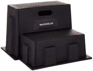 buyers products 3013658 poly step (step, poly, utility, 2 steps, black)