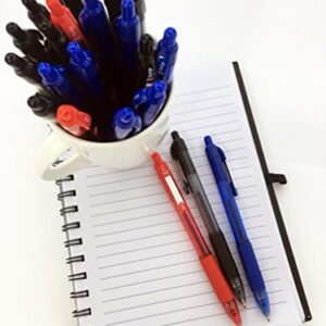 Zebra Pen Z-Grip Retractable Ballpoint Pen, Medium Point, 1.0mm, Red Ink, 12-Count