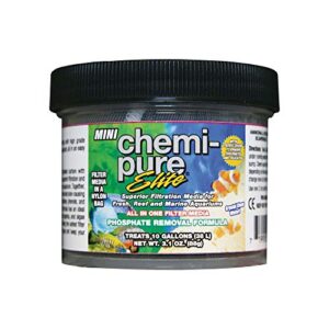 boyd enterprises abe16746 chemi-pure mini elite formula for aquarium, 3.1-ounce