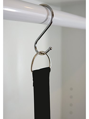 New- Flip Flop and Sandal Hanger by Boottique - Black Velvet Ribbon with Metal Hooks