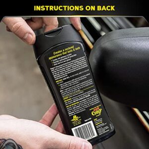 Meguiar's Ultimate Black Plastic Restorer - Restores Black Plastic & Faded Trim Pieces While Adding Durability & UV Protection - 12 Oz