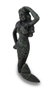 goddess of the sea cast iron mermaid wall hook