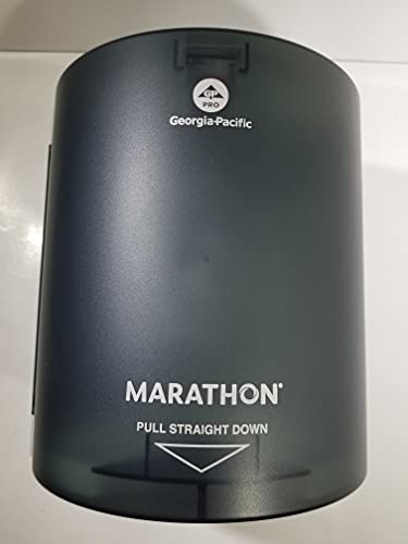 Marathon Center Pull Towel Dispenser Clear