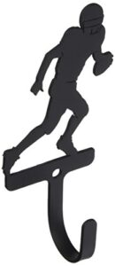 5 inch football player wall hook small