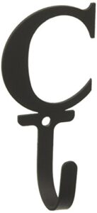 3.63 inch letter c wall hook small