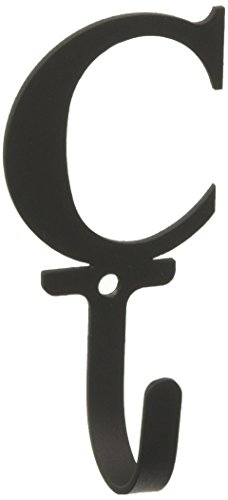 3.63 Inch Letter C Wall Hook Small