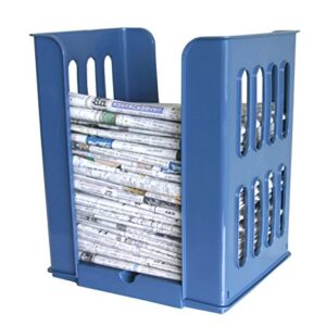 Heiwa Kogyo Newspaper Stocker, Blue