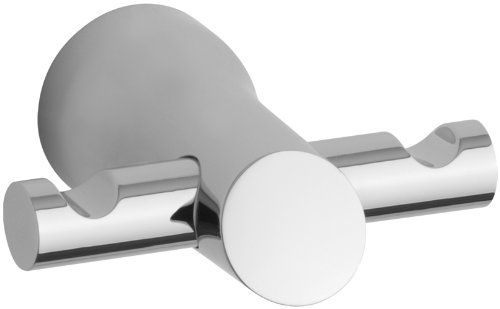 KOHLER K-5670-CP Toobi Double Robe Hook, Polished Chrome