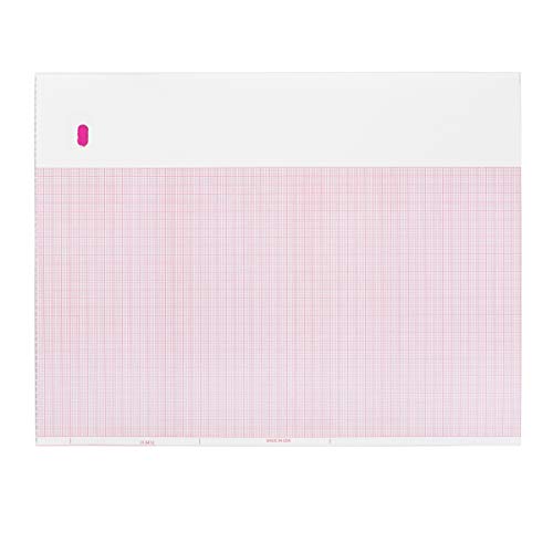 2009828-061 PT# 2009828-061- Mac 1200 Chart Paper Red Grid 8.5 x 11 Ea by, GE...