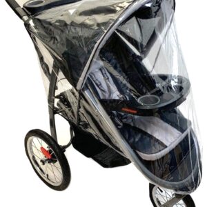 Sashas Rain and Wind Cover For the Graco ‘FastAction Fold Click Connect’ Jogger Stroller