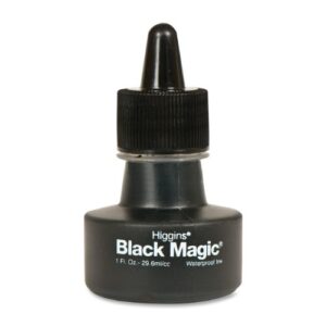 san44011 - sanford higgins black magic waterproof drawing ink