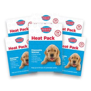 snuggle puppy replacement heat packs for pets - 6-pack of heat packs