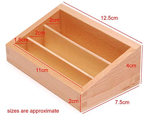 Amazing Child Montessori Cards Display Box Small Approx 5" x 3" _ NOT for Greeting Cards