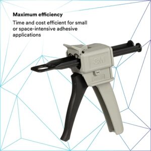 3M 08190 Performance Manual Applicator for 200 ml Cartridges, Black/Gray Color, Steady Application