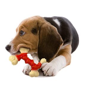 Nylabone Power Chew Double Bone Long Lasting Chew Toy for Dogs Medium - Up to 30 lbs.