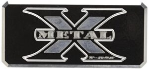 t-rex grilles 6700033 x-metal series black machined aluminum body side badge - 3 piece
